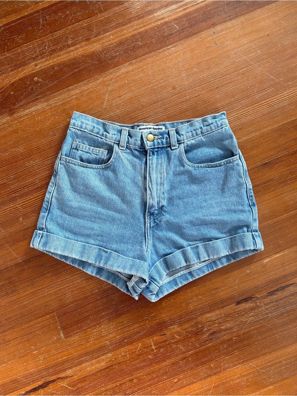 American Apparel Denim Shorts